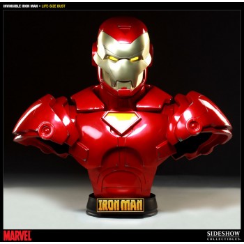 Invincible Iron Man Bust 1/1 Iron Man Comic Version 71 cm